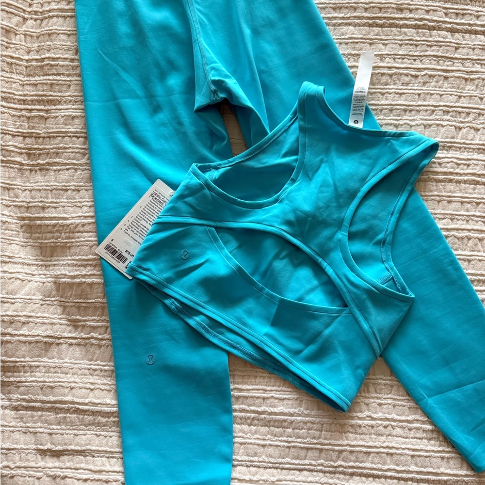 Lululemon bundle lot NWT SIZE 8 leggings and tank - Picture 6 of 6